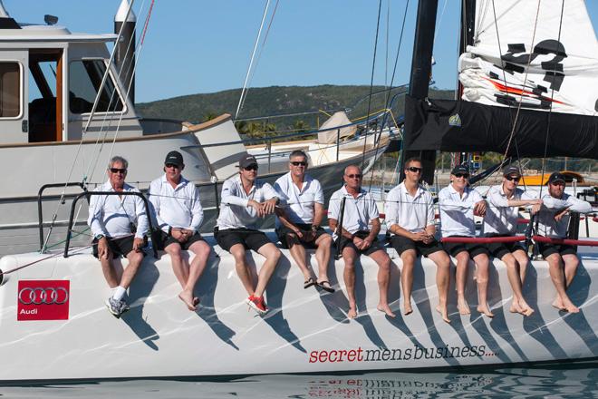 Secret Mens Business crew - Audi Hamilton Island Race Week 2014 © Andrea Francolini http://www.afrancolini.com/